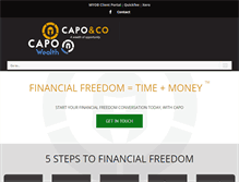 Tablet Screenshot of capo.com.au
